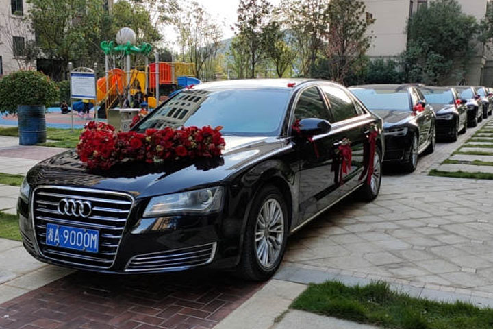 奥迪A8L+5辆奥迪A6L车队