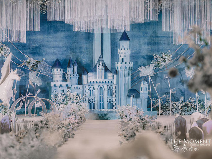 莫奈婚礼 | 静谧蓝