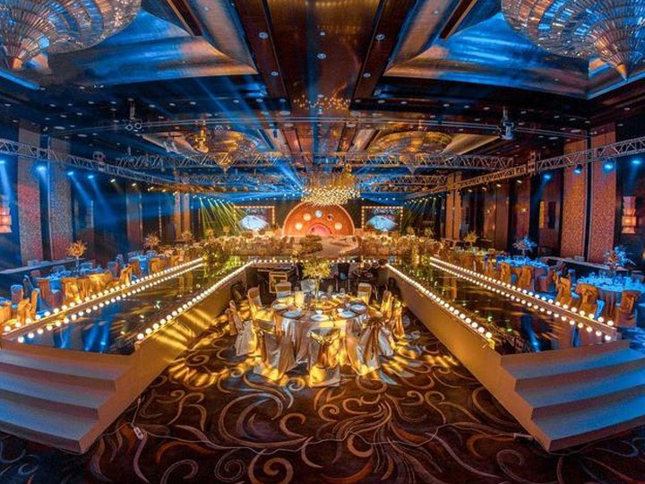 明亮黄色系主题婚礼