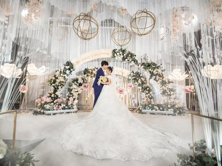 真实案例·香槟粉色系